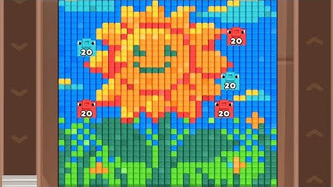 Walkthrough van Color Pixel Shooter Level 128