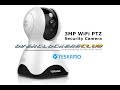 Yeskamo Indoor 3MP PTZ WiFi Camera.