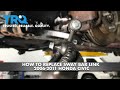 How to Replace Sway Bar Link Honda Civic 2006-11