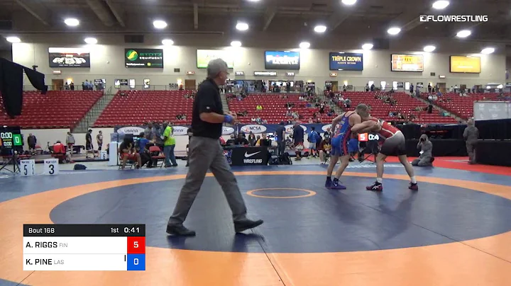 88 Kg Semis ALVIN RIGGS Fin Spin Vs KEVIN PINE Las...
