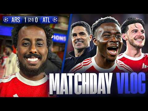 BEST NIGHT OF MY LIFE! ARSENAL ARE IN THE UCL FINAL | Arsenal 1-0 Atletico Madrid Matchday Vlog