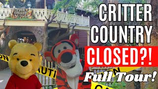 Critter Country Last Look Before Closure [4K 60fps] | Disneyland Tour | MagicalDnA