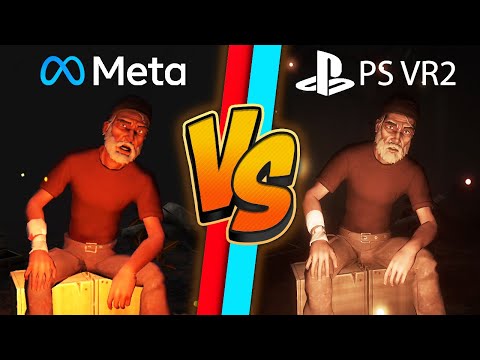 Walking Dead: Saints & Sinners 2 Graphics Comparison (PS VR2 vs. Meta Quest 2)