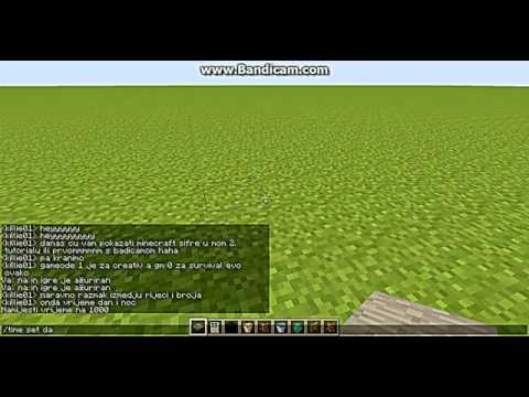 Video: Kako Promijeniti Vrijeme U Minecraft-u