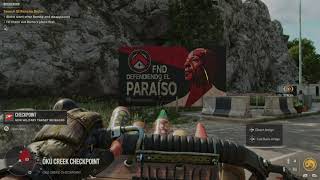 Far Cry 6 - Intervention Capture Oku Creek Checkpoint Rank 11 Mg21 Long Machine Gun Location Xsx