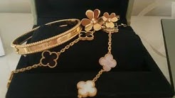Van Cleef and Arpels haul! Perlee bracelet. With Alhambra !