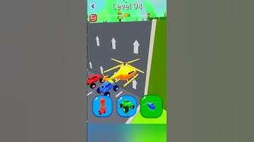 Shape-Shifting 🚗🚁🛥️ | New Hyper Casual Game 🔥| #shorts #short #shapeshifting  #gameplay #shortsfeed