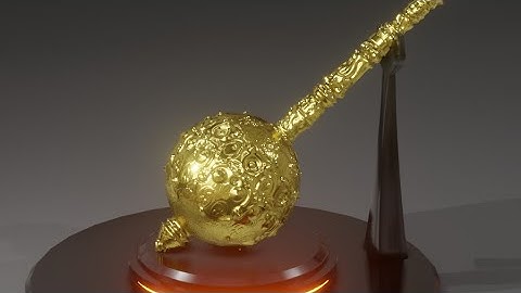 Sculping Sri Hanuman Gadaa in blender Easy Tutorial