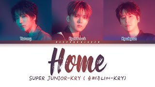 SUPER JUNIOR-K.R.Y 슈퍼주니어-K.R.Y '기대 (Home)' Color Coded Lyrics [Han/Rom/Eng]