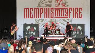 Memphis May Fire - Carry On (Live @ Disrupt Festival ‘19 in Mansfield, MA)