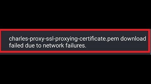 How to Mannully install Charles proxy SSL cert on android when download ssl certificate failed