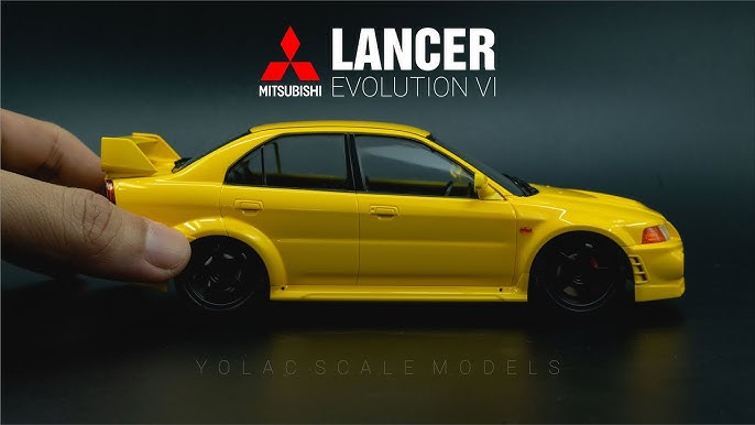 Tamiya Mitsubishi Lancer Evolution VI kit 1:24 - GPmodeling