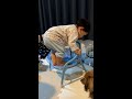 赤ちゃんがはじめて椅子に座ろうとするとこうなる#Shorts