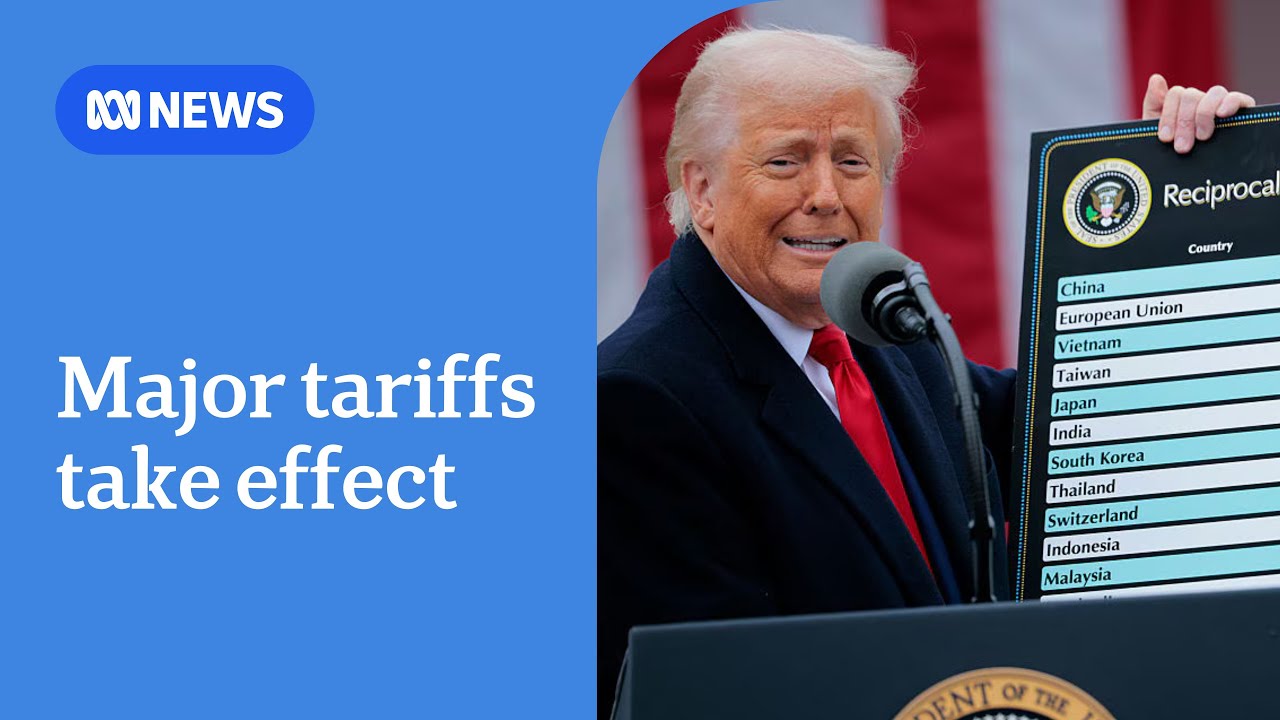 Trump's higher tariffs on major trading partners officially kick in ...