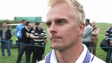 Heikki Kovalainen - Interview at Golf Live 2012