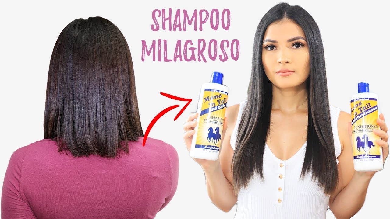 Shampoo Milagroso Para Crecer El Cabello Rapido 🤔 FUNCIONA? 🦄 Bessy Dressy YouTube