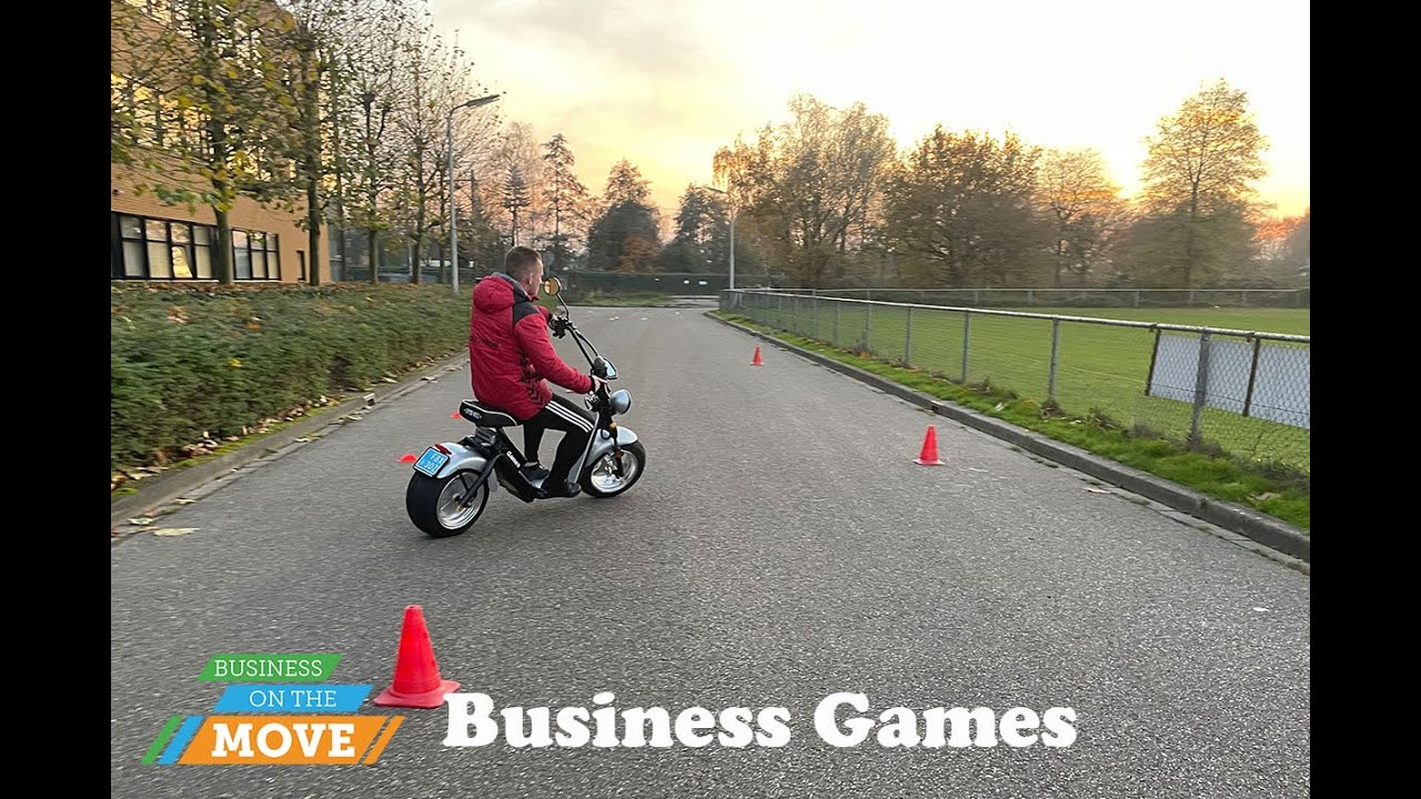 Business Games E Scooter challenge bij Sportivate