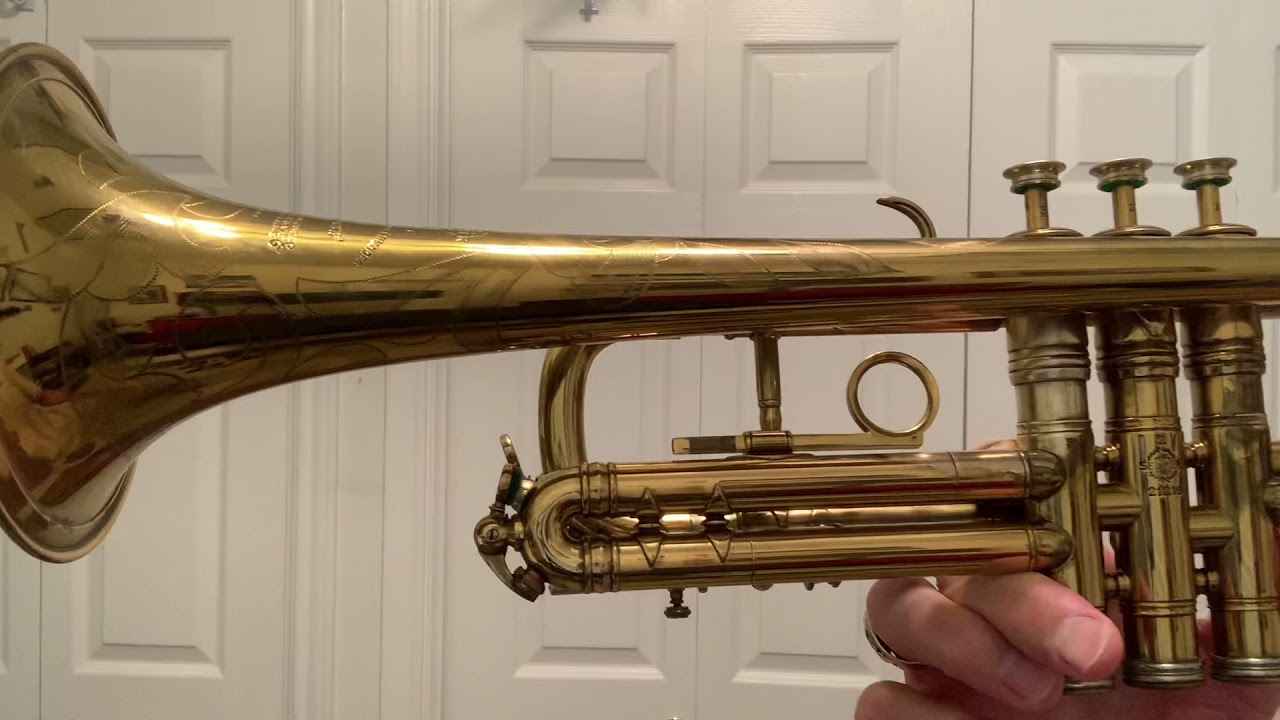 Rare 1958 Selmer Balanced 24A KModified Bb Trumpet. Made in Paris, France. YouTube