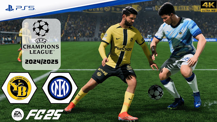 FC 25 - Young Boys vs. Inter Milan | UEFA Champions League 24/25 | Full Match | PS5™[4K]