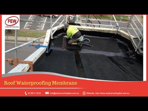 Waterproofing of a flat roof Stock Photo - Alamy