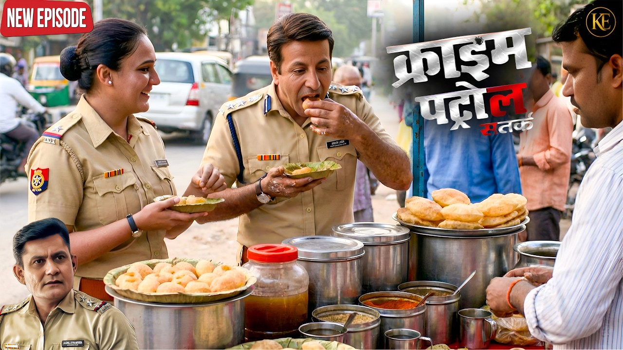 पानीपुरी खाते दिखे पुलिस अफसर लेकिन असल में चल रहा था सीक्रेट ऑपरेशन || Crime patrol || New episode