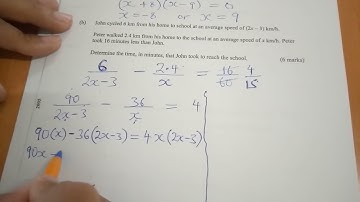 KCSE 2021 - LINEAR MOTION