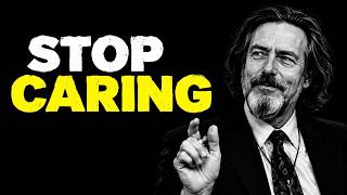 ACT AS IF NOTHING MATTERS – ALLAN WATTS ON LETTING GO 🌿 | MOTIVATIONAL SPEECH: