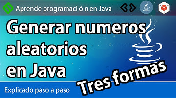 💻 Manejar números aleatorios en Java Clase Math | Calcular número aleatorio en Java Random