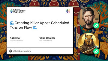 Creating Killer Apps Scheduled Txns on Flow I Felipe Cevallos