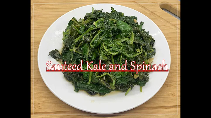 Sauteed Kale And Spinach / Easy Kale and Spinach R...