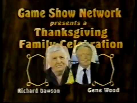 1996 presidential election GSN Thanksgiving Family Celebration close, 11/28/96