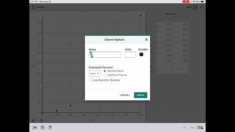Graphing with Vernier Graphical Analysis