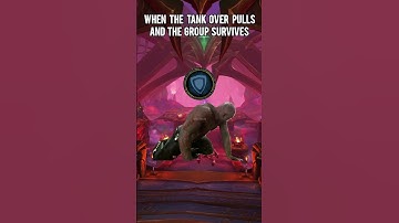 wanneer de tank overtrekt en de groep overleeft #wow #worldofwarcraft #warcraft