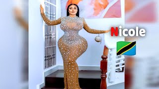 NICOLE JOY BERRY 😍Top-notch Thicc n Curviest Tanzanian Plus Size Model - Biography Lifestyle Facts