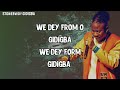 Stonebwoy  GIDIGBA LYRICS