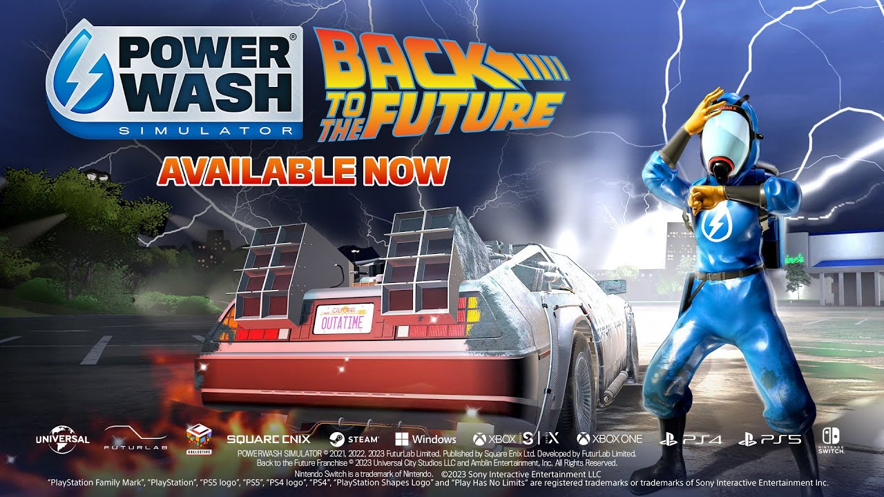 Great Scott! Go Back to the Future with PowerWash Simulator's Next