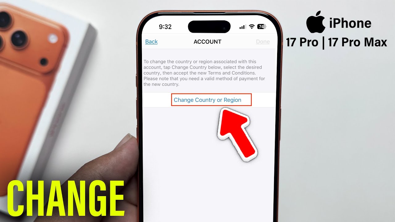 Iphone 17 Regioncode How to Change country and region in iPhone 17 Pro / 17 Pro Max - YouTube