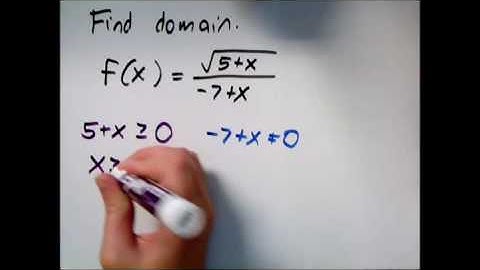 Finding the domain of a fractional function involving radicals