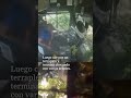 Conductor de autobús se queda dormido y sufre accidente