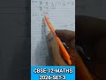 CBSE-CLASS-12, Maths, 09.03.2026, Set-3, 65/2/3, Section-A, Differential Equation