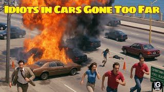 35 Crazy Moments Car Crashes of Idiots In Cars Got Instant Karma You Wouldn't Believe if Not Film