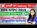 12:00 PM - RRB NTPC 2019 | GS by Shipra Ma'am | Human Physiology (Digestive System)