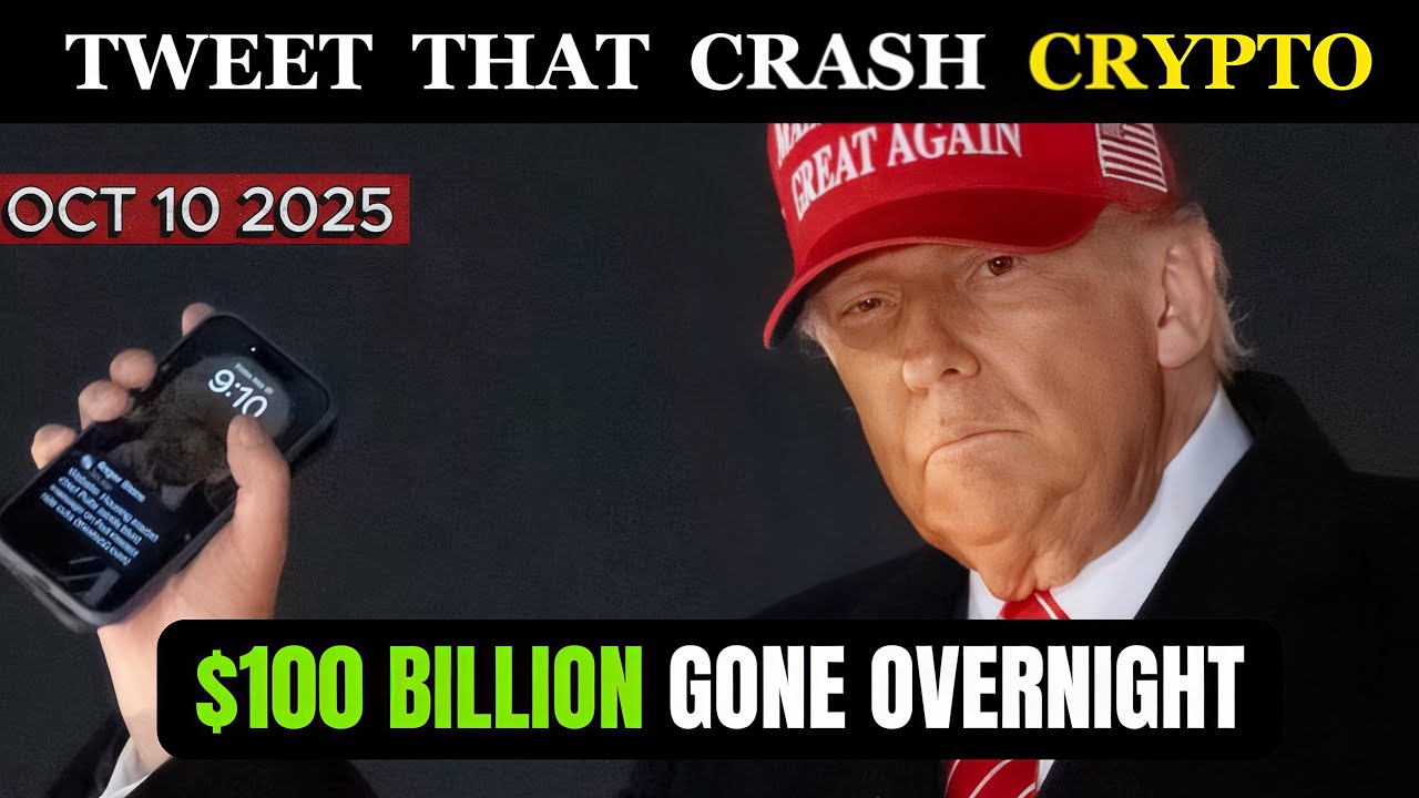 How One Trump Tweet Wiped $100 Billion from Crypto Markets