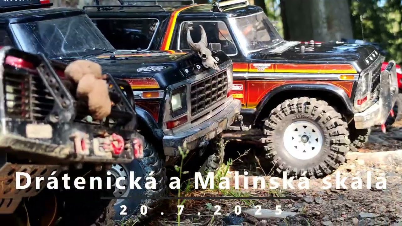 Iron RC Vysočina expedice k Drátenické a Malinské skále 20.7.2025