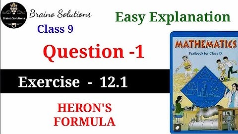 Chapter 12,Exercise 12.1 I Question 1 I HERON