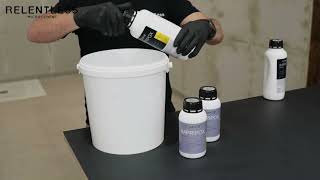 Applying High Performance Primer for Microcement