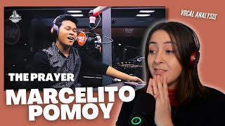 Vocal Coach Reacts to MARCELITO POMOY The Prayer | \& Analysis | Jennifer Glatzhofer
