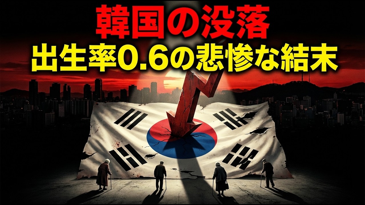 韓国の没落：「世界初の消滅国家？」合計特殊出生率0.6が招く悲惨な結末
