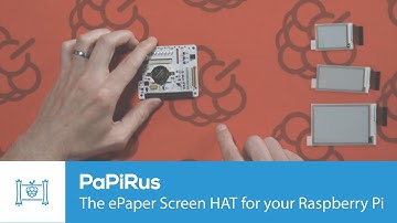 PaPiRus - The ePaper Screen HAT for your Raspberry Pi | Unboxing & First Look