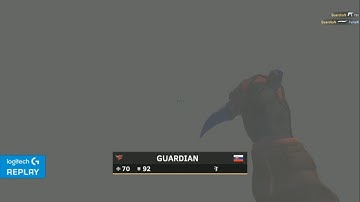 GUARDIAN vs. SK Gaming, THE BEST WORLD CLUTCH, KNIFE IN LAST SECOND! | CS GO INCREDIBLE!